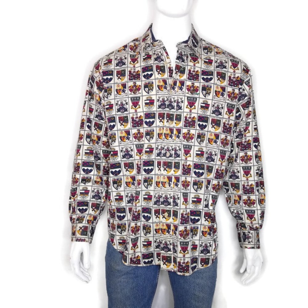 Tommy Hilfiger All Over Crest Print